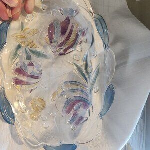 Savoir Vivre key largo oblong 10 3/4" plate discontinued in original box